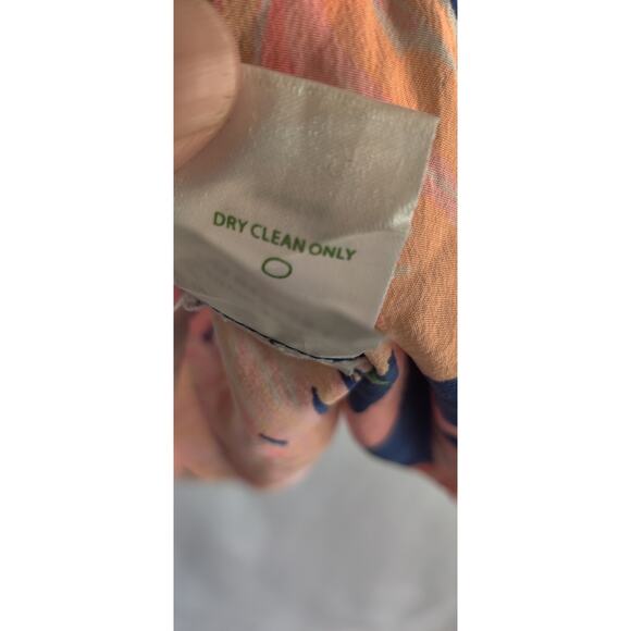 Lilly Pulitzer Pink and Blue Flamingo Blouse - Picture 8 of 9